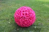 20 "50 cm di grandi dimensioni colore bianco rosa artificiale fiore di seta palle da baciare per centrotavola per feste di nozze forniture per decorazioni