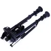 9-13 inch Tactical Harris style Hunting Shooting sticks bipod, quick detach folding bipod strong recoil for airsoft riflescope