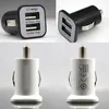 USAMS 3.1A Dual USB-порт Mini Car Charger 5V 3100MAH 2 Порты Зарядные устройства Адаптер для iPhone 7 6 5 HTC Samsung S7 S6 S7 Примечание 4 5 7