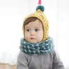 디자인 부드러운 스카프 아이 니트 칼라 겨울 따뜻한 스카프 아이를위한 여자 아기 아기 스카프 o 반지 목 스카프