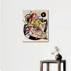 Ausgezeichnete qualität handgemachte ölgemälde wassily kandinsky moderne kunst abstrakt leinwand wand dekor romantisch weiß dot