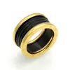Romeins goud Liefde merk 316L Titanium stalen sieraden groothandel Hart Liefde Ringen voor vrouw trouwring sieraden goud/zilver/rose kleur