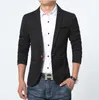 Luxe hommes Blazer nouveau printemps marque de mode haute qualité coton Slim Fit hommes costume Terno Masculino Blazers hommes