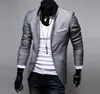 패션 겨울 블랙 레드 그레이 남성 캐주얼 의류면 긴 소매 캐주얼 슬림 맞추기 세련된 정장 재킷 코트 자켓 1