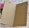 19.5x26.5cm Cowhide Paper Notebook Blank Notepad Book Vintage Soft Copybook Daily Memos Kraft Cover Journal Notebooks