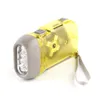 Extérieur 3 LED PRESSION PLIQUE PLICHE PAS DE BATTERIE FINE UP CRANK TORCH CAMPING PORTABLE LUMINE PORTABLE3416973