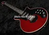 Custom Shop BM01 Brian May Signature Chitarra rosso vino Battipenna nero Ponte tremolo, pickup cromati Kroean, 22 tasti Chitarre OEM cinesi