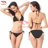 bikinis women 2017 brazilian Sexy Women Swimsuit Micro Bikini Set Bathing Suits With Halter Strap Swimwear Brazilian bikinis 11 colors