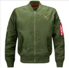 2017 Våren Män Flyg Bomber Nylon Jackor Fashion Air Force MA01 US Army Flight Jackets 6XL 5XL 4XL