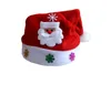 Nuovi cappelli di decorazione natalizia Cappello di Natale di alta qualità / cappello di Babbo Natale Simpatici cappelli di Natale per adulti