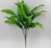 Plante de fougère artificielle en plastique, fausse fleur, Arrangement floral de mariage, décoration de la maison, G507