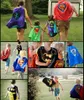 Free Shipping 50sets Mix Styles 110*70cm Double Side Satin Big Kid Capes Adult Cloaks Birthday Graduation Party Suplplies Event Gifts