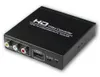 Wholesales & Freeshipping Two distributor HDMI to RCA /AV/CVBS and HDMI converter with AV HDMI output Splitter