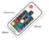 Mini RF Wireless Remote Controller RGB DC 5-24V 17 Tasti 22Modi 12A Dimmer Per 5050 3528 RGB Luce di Striscia Flessibile