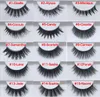 Kvinnor Makeup Popular Beauty False Eyelashes Extensions Handgjorda Ren Mink Ögonfransar Partihandel Fläkt Öppnande