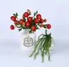 6 colori di loto di piccola rugiada Simulazione di alta qualità simulazione fiore piante vestito di colore brillante mazzo di fiori artificiali SF0211