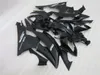 Formowanie wtryskowe Plastikowe Zestaw do obróbki plastikowej dla Yamaha YZF R6 08 09-15 Black Fairings Set YZFR6 2008-2015 OT04