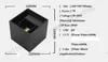 新しいCOB 7W 12W LEDのアルミニウム壁の燭台調節可能な角度表面に取り付けられた屋外の立方体ランプLED屋内ウォールランプ上下の壁面ライトMyY