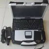 vcads truck diagnostic scanner pro heavy duty tools with laptop cf30 ram 4g touch screen pc full set ready to work