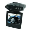 H198 voiture DVR BlackBox Sunplus CPU OV 7725 HD720P grand Angle 120 degrés Rotation 2.5 LCD 10 pièces DHL gratuit