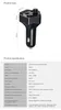 ST-06 Car Bluetooth HandFree MP3 Audio Player FM Transmitter FM Modulator LCD Display Car Charger for iPhone Samsung Xiaomi&More