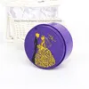 200pcs Round Shape Metal Tin Material Bride Groom Candy Box Wedding Favor Gift Favours Wedding Party Free Shipping