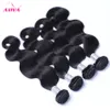 Malaysian Virgin Hair Weave Bundles Body Wave 3/4Pcs Lot Unprocessed 7A Malaysian Remy Human Hair Extensions Tangle Free Hair Wefts Can Dye