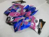 Kit de carenado plástico de alta calidad para Suzuki GSXR1000 07 08 carenados azul púrpura conjunto GSXR1000 2007 2008 OT13