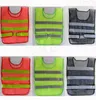 Safety Clothing Reflective Vest Hollow grid vest high visibility Warning safety working Construction Traffic vest KKA1464