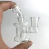 Mini Oil Rigs Glas Bong Dik Clear Glass Hand Pipes 3.2 Inch Bongs Pyrex Glass voor roken