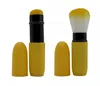 Portable Retractable Makeup Blush Brush Cosmetic Adjustable Face Power Kabuki Blending Make up Flexible Brushes Maquiagem7628985