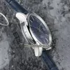 Hoge kwaliteit uur Visie coaxiaal 8500 Automatische blauwe wijzerplaat 43333412103001 MEN039S Kijk blauwe lederen band goedkoop nieuw horloge5829926