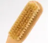 New Bath Mane Setole Clean Feet Brush Legno Pietra pomice Piedi Pedicure Rimozione del callo Cura dei piedi Spa Brush Remover Pelle morta pulita WX-T08