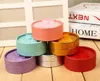 Fashion Jewelry Box 8.3m * 3.5cm Round Circle Jewelry Rings Gift Boxes Earring Display Case 6 Colors G383