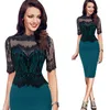 arrival Ladies 'Lace Runway Dresses Laces women's' Trousers Dress LX021