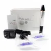 DR Pen A1-C Auto Microneedle System Anti-Aging Justerbara nållängder 0,25 mm-3,0 mm elektrisk dermapen med 52pcs nålar