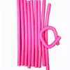 10 x Flexibele Licht Gewicht Twist Haarrollen Schuim Spons Krulspelden Kruld Rods W11 # R48