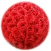 20 cm Artificial Silk Rose Pomander Flower Balls Wedding Party Bouquet Home Decoration Ornament Kissing Ball Hop6452021