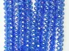 1000pcs por atacado lindo 4x6mm azul ab swarovski de pedra preciosa de cristal de miçanga solta
