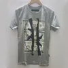 남자 티셔츠 브랜드 의류 총 모조 다이아몬드 해골 패턴 반팔 티셔츠 여름 편안한 통기성 티셔츠 남성 패션 티셔츠