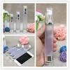 15ml 20ml 30ml High-grade Silver Airless Bottles Vacuum Frosted Lotion Container Plastic Empty Refillable Bottle F2017659