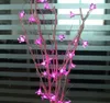 Dizeler Kurutulmuş Çiçekler Ağaç Led Işık Dalları Doğal 25 Kiraz Ağacı Çiçekler Odası Noel Süs Işık Çelenk