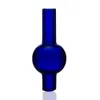 Hurtownie Kolorowe Uniwersalne Bubber Ball Style Glass Carb Cap dla większości Płaski miski Quartz Bangers kolorowe dla rur wodnych na panie Dabs