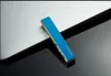 New mini thin strip metal rechargeble lighter windproof cigarette lighter USB lighter