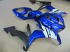 Injection molding body work fairing kit for Yamaha YZFR1 2004 2005 2006 blue black fairings set YZF R1 04 05 06 OT08