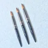 Round Sharp Gel Acrylic Nail Art Brush Tools Black Handle#10#12#14#16#18#20#22#24