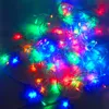 LED Strings Işıkları Denetleyici Renkli RGB Waterpoof Dış Dekor Lambaları 100LEDS DOORLAR İÇİN 10M Zemin Çimleri Noel Ağaçları 220V 110V