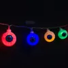 Tira de luces LED de 20 Led para fiesta temática de Halloween, linterna de hilo de Terror para Festival de Navidad, 3,15 M