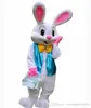 2017 Nouveau costume de mascotte de lapin de Pâques 2017 dessin animé déguisement adulte