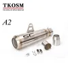 TKOSM 2017 New Arrival Modified Exhaust Motorcycle Laser SC Echappement Moto FOR Z800 Z750 ER6N GY6 CB400 NINJIA250 TMAX 500 db ki7271097